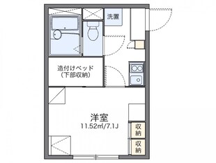 レオパレスエレガンテの物件間取画像